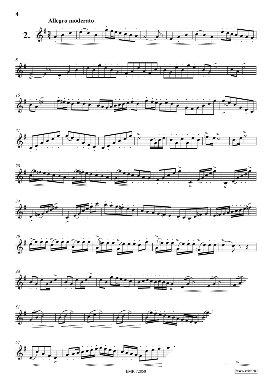10 Caprices 10 Caprices Cornet scores gallery preview page 4