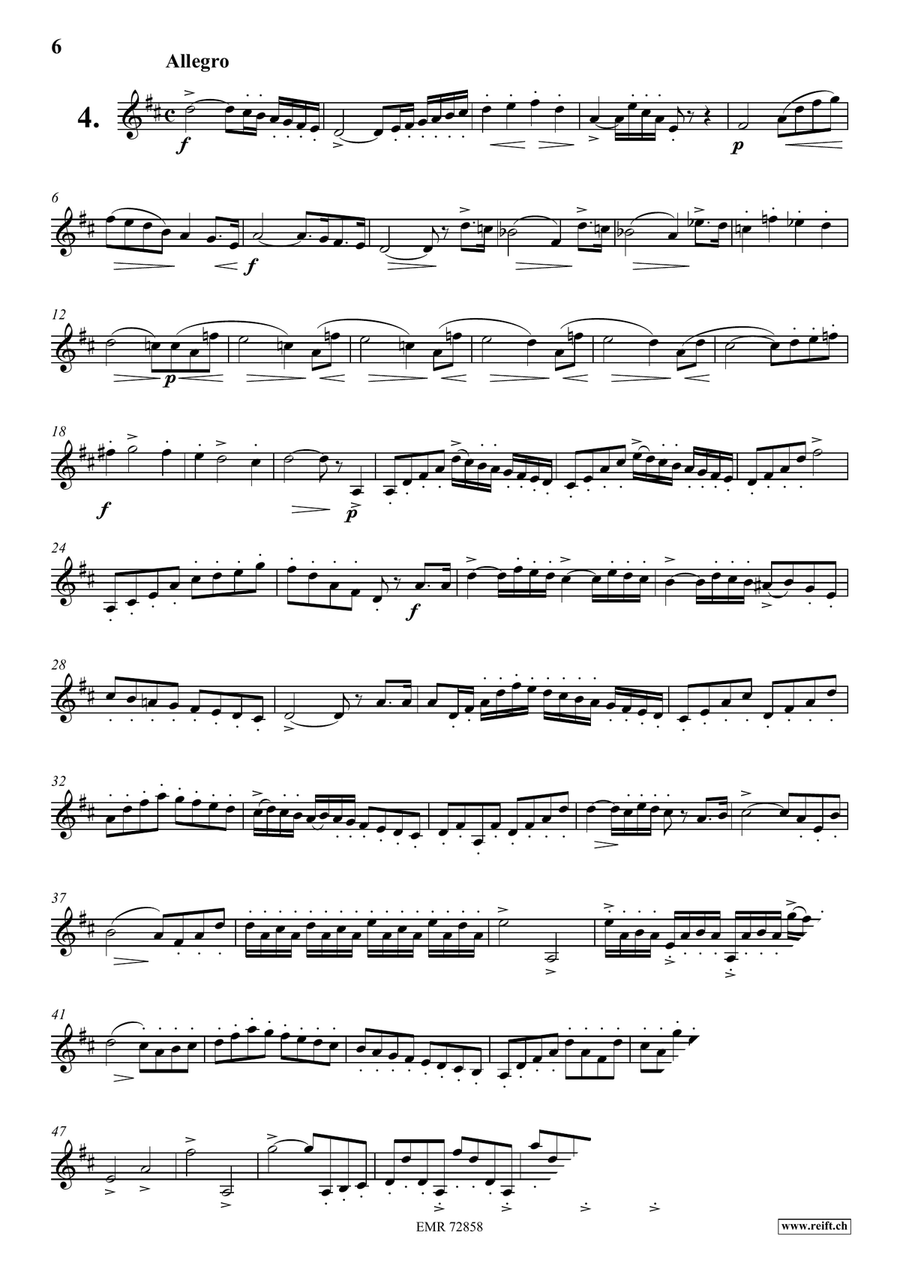 10 Caprices 10 Caprices Cornet scores gallery preview page 6