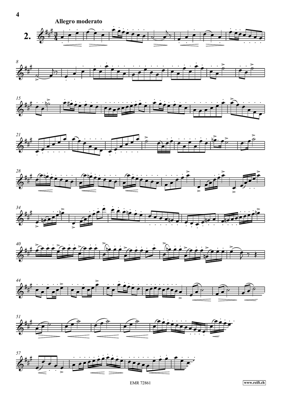10 Caprices 10 Caprices Violin Solo scores gallery preview page 4