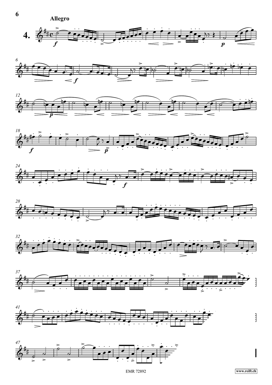 10 Caprices 10 Caprices Tenor Recorder scores gallery preview page 6