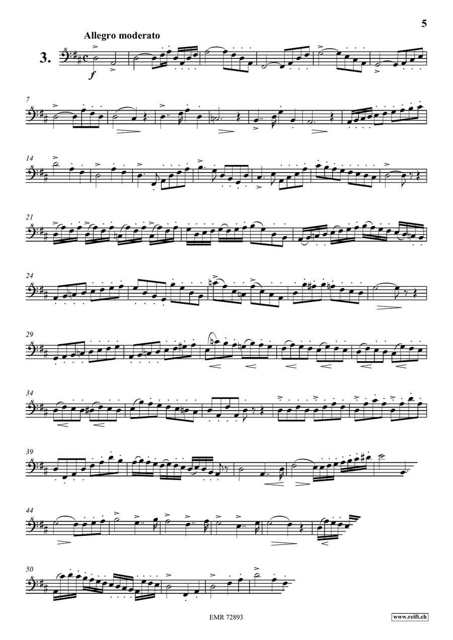 10 Caprices 10 Caprices Bass Recorder scores gallery preview page 5
