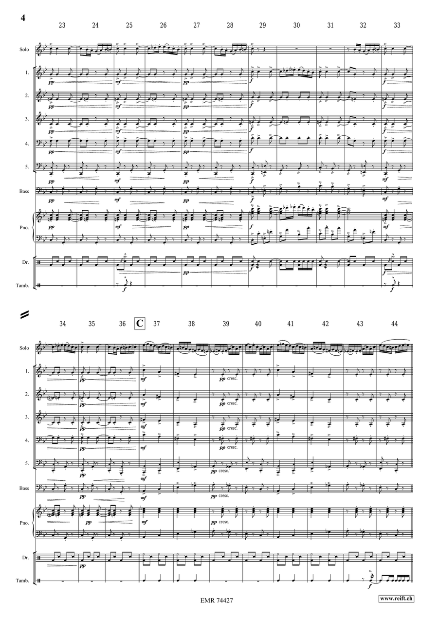 Ciocârlia Ciocârlia Brass Quintet scores gallery preview page 4
