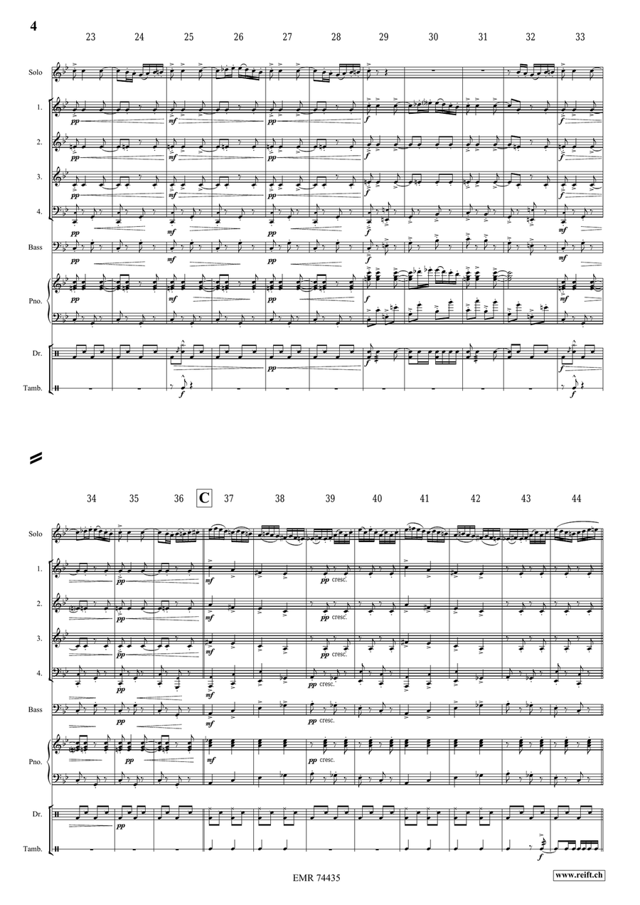 Ciocârlia Ciocârlia Brass Quartet scores gallery preview page 4