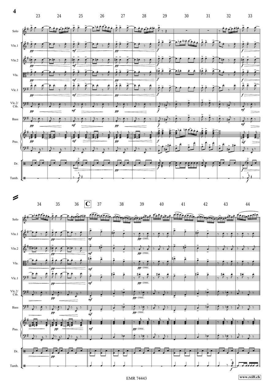 Ciocârlia Ciocârlia String Orchestra scores gallery preview page 4