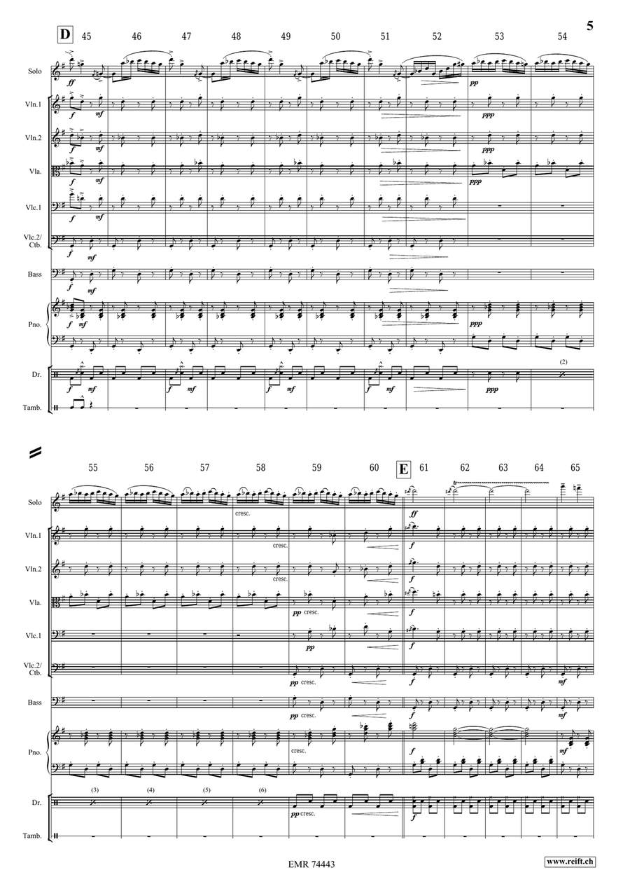 Ciocârlia Ciocârlia String Orchestra scores gallery preview page 5