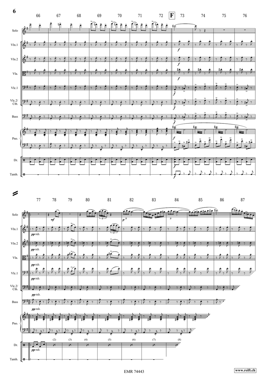 Ciocârlia Ciocârlia String Orchestra scores gallery preview page 6