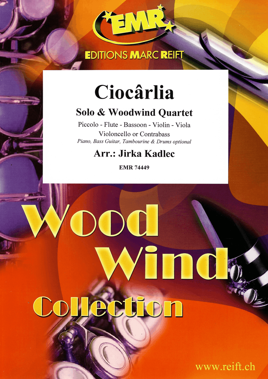 Ciocârlia Ciocârlia Woodwind Quartet scores gallery preview page 1