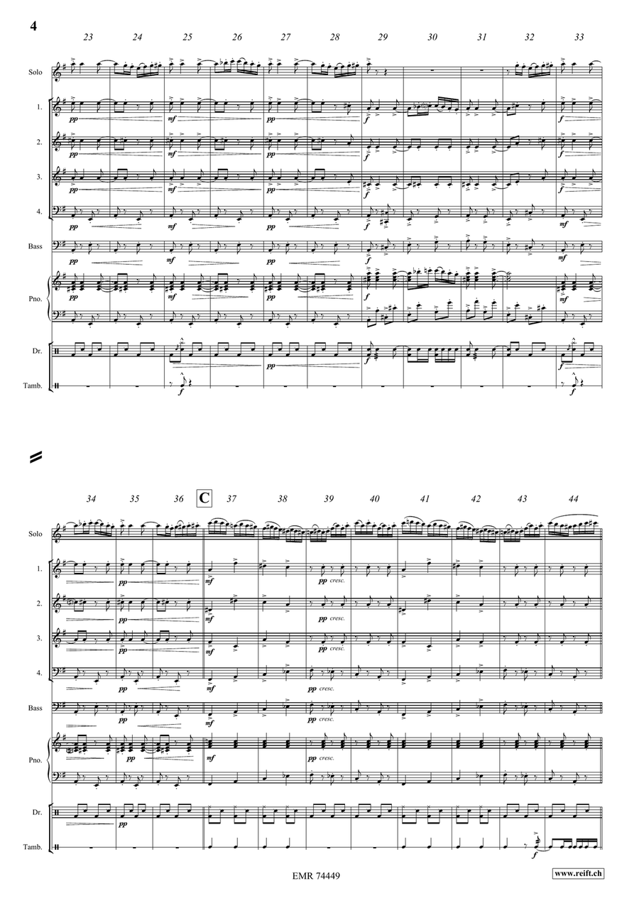 Ciocârlia Ciocârlia Woodwind Quartet scores gallery preview page 4