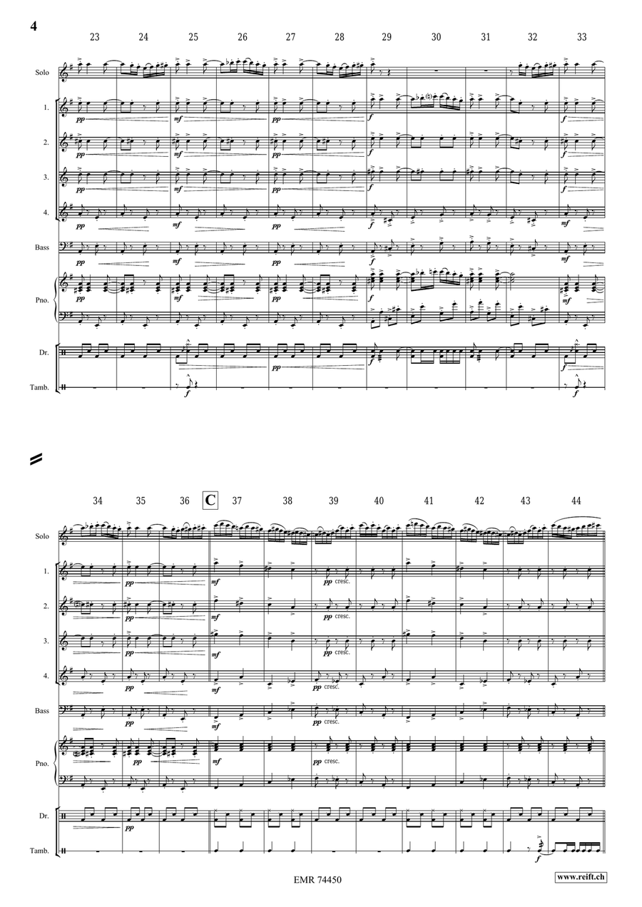 Ciocârlia Ciocârlia Flute Quartet scores gallery preview page 4