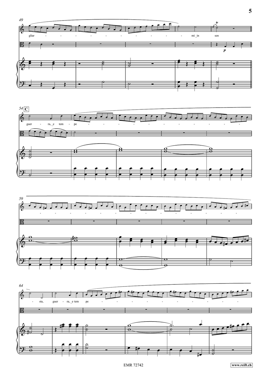 Pace Una Volta Pace Una Volta Viola scores gallery preview page 5