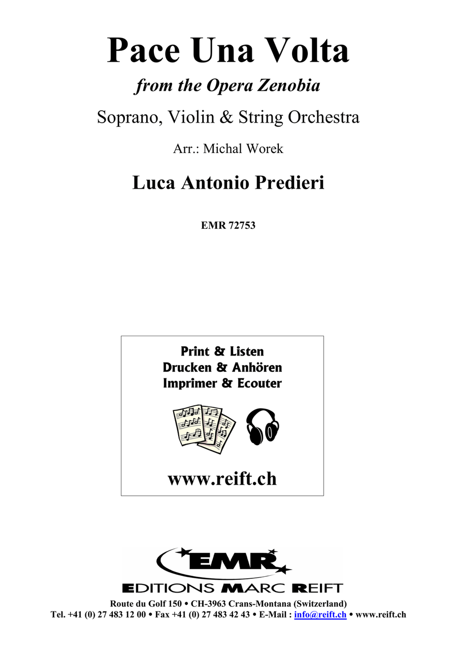 Pace Una Volta Pace Una Volta String Orchestra scores gallery preview page 2