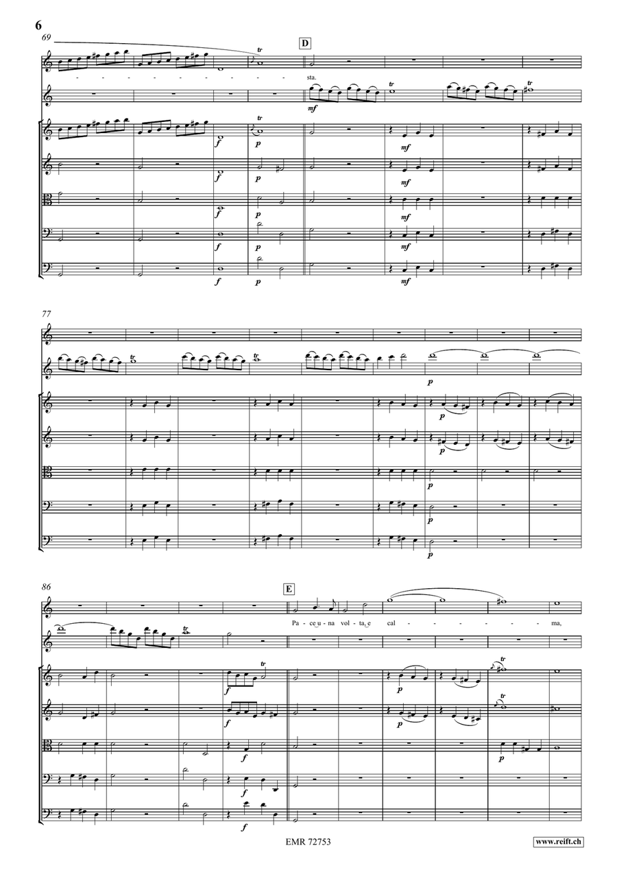 Pace Una Volta Pace Una Volta String Orchestra scores gallery preview page 6
