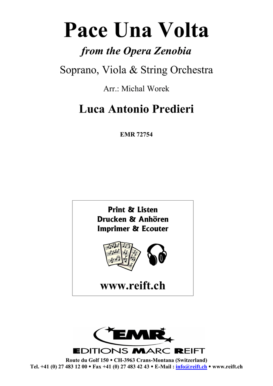 Pace Una Volta Pace Una Volta String Orchestra scores gallery preview page 2