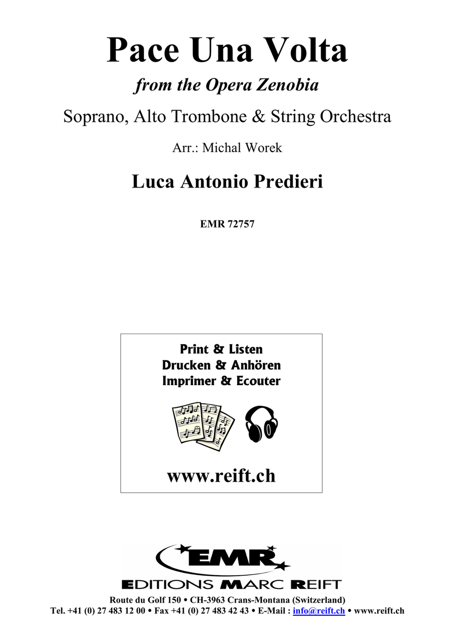 Pace Una Volta Pace Una Volta String Orchestra scores gallery preview page 2