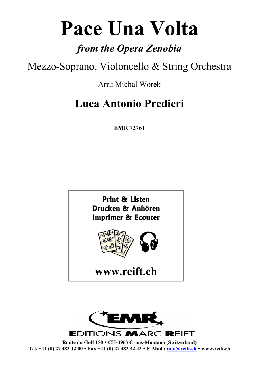 Pace Una Volta Pace Una Volta String Orchestra scores gallery preview page 2