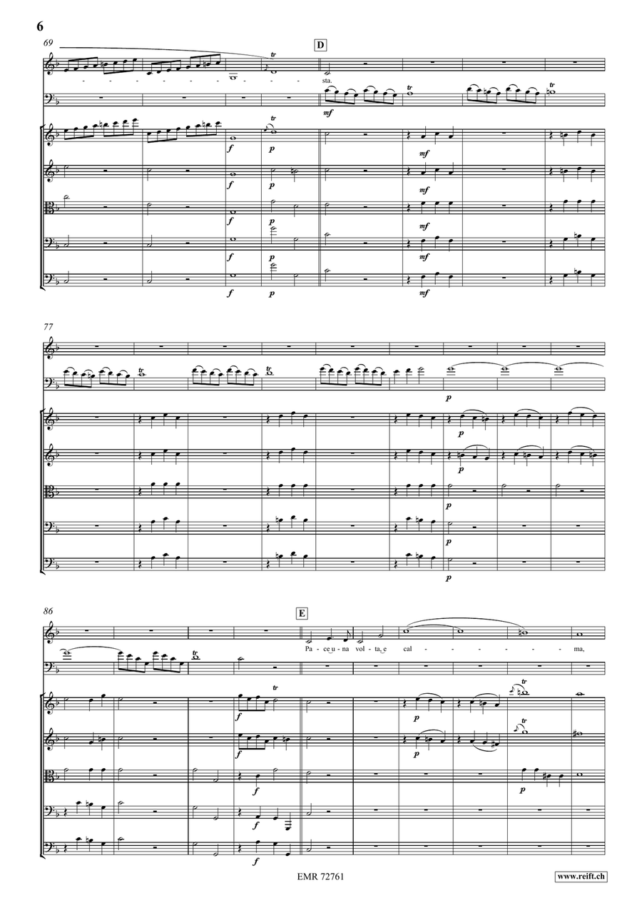Pace Una Volta Pace Una Volta String Orchestra scores gallery preview page 6