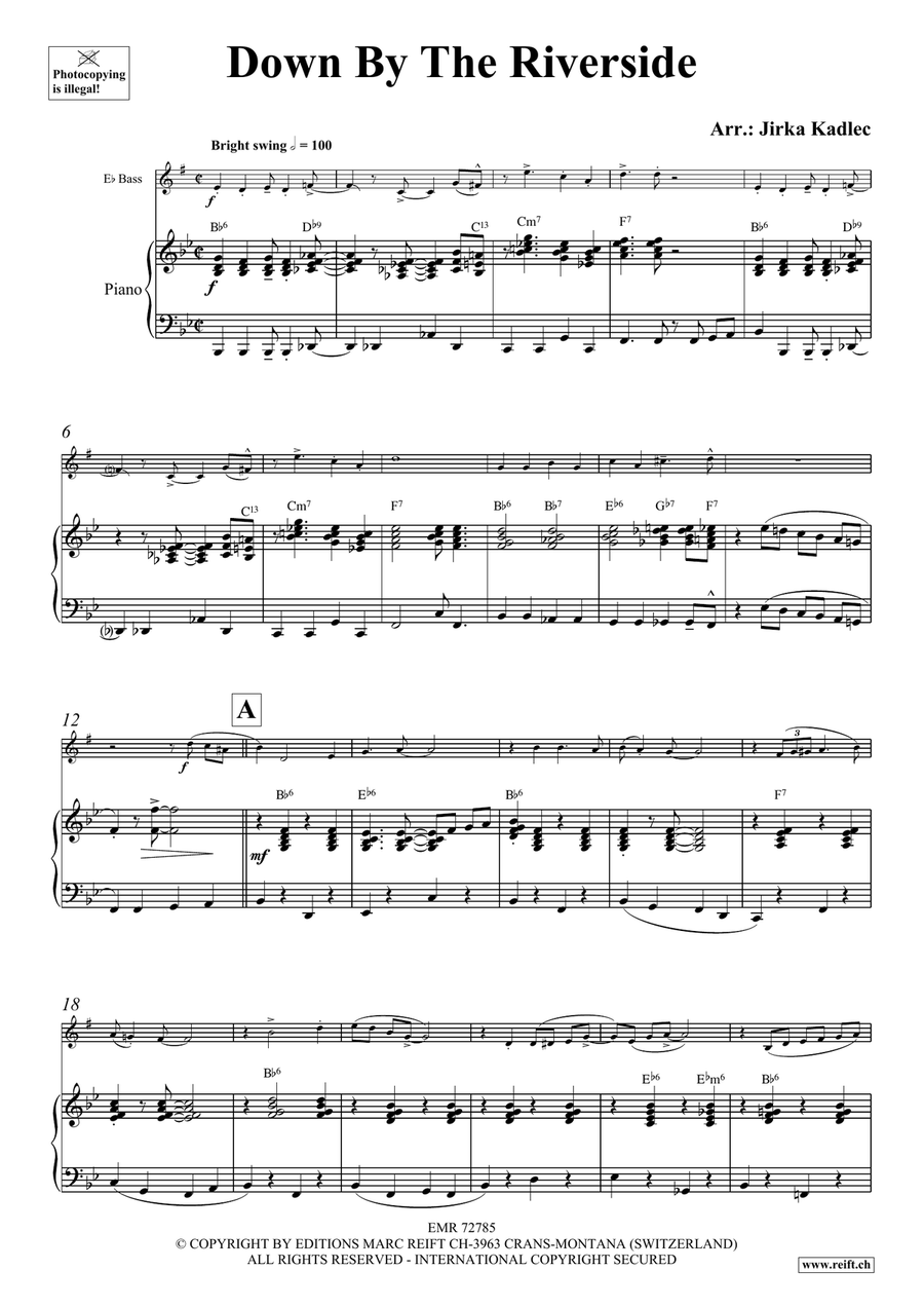 Down By The Riverside Down By The Riverside Voice Solo scores gallery preview page 4