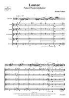 Louxor Woodwind Quintet scores gallery preview page 4