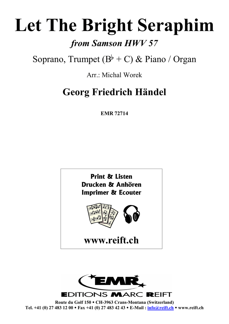 Let The Bright Seraphim Let The Bright Seraphim Trumpet scores gallery preview page 2