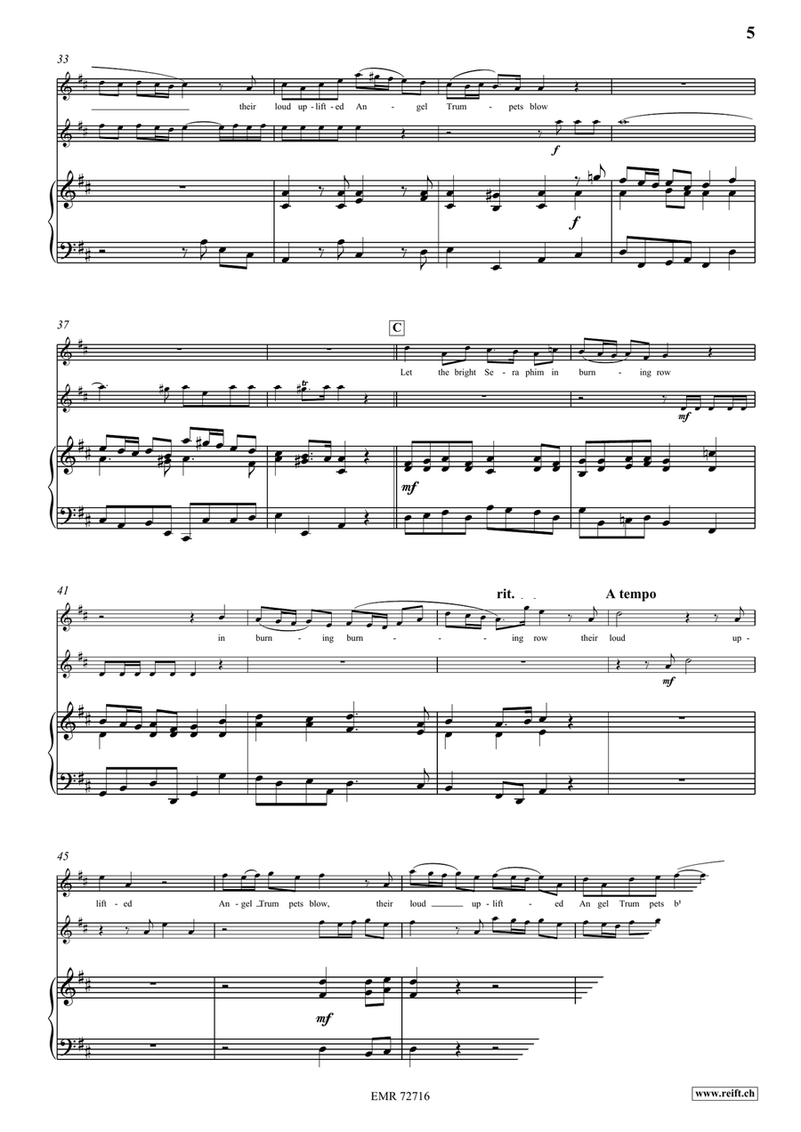 Let The Bright Seraphim Let The Bright Seraphim Organ scores gallery preview page 5