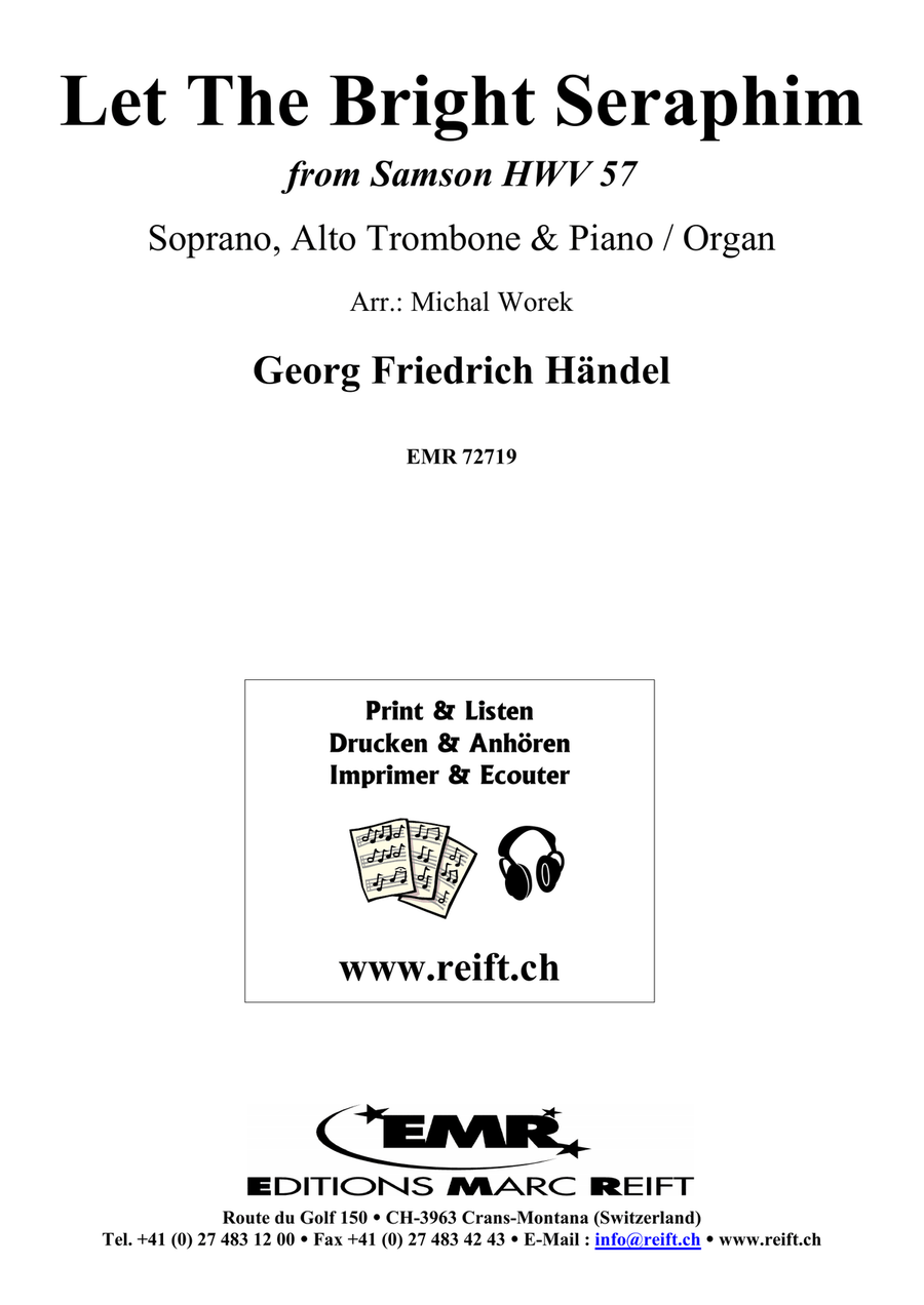 Let The Bright Seraphim Let The Bright Seraphim Trombone scores gallery preview page 2