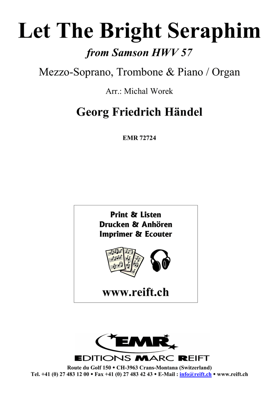 Let The Bright Seraphim Let The Bright Seraphim Trombone scores gallery preview page 2