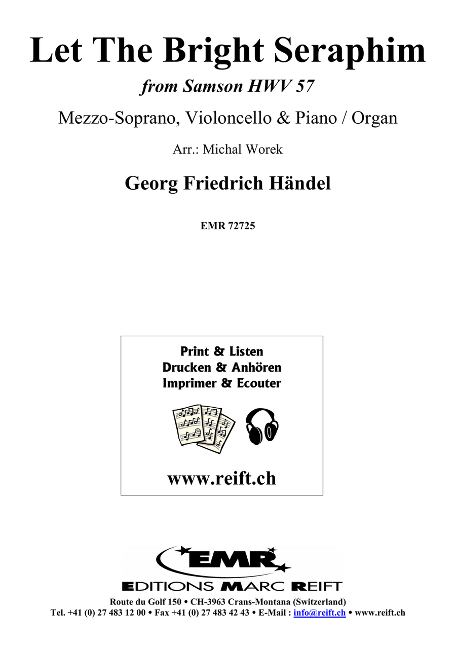 Let The Bright Seraphim Let The Bright Seraphim Cello scores gallery preview page 2