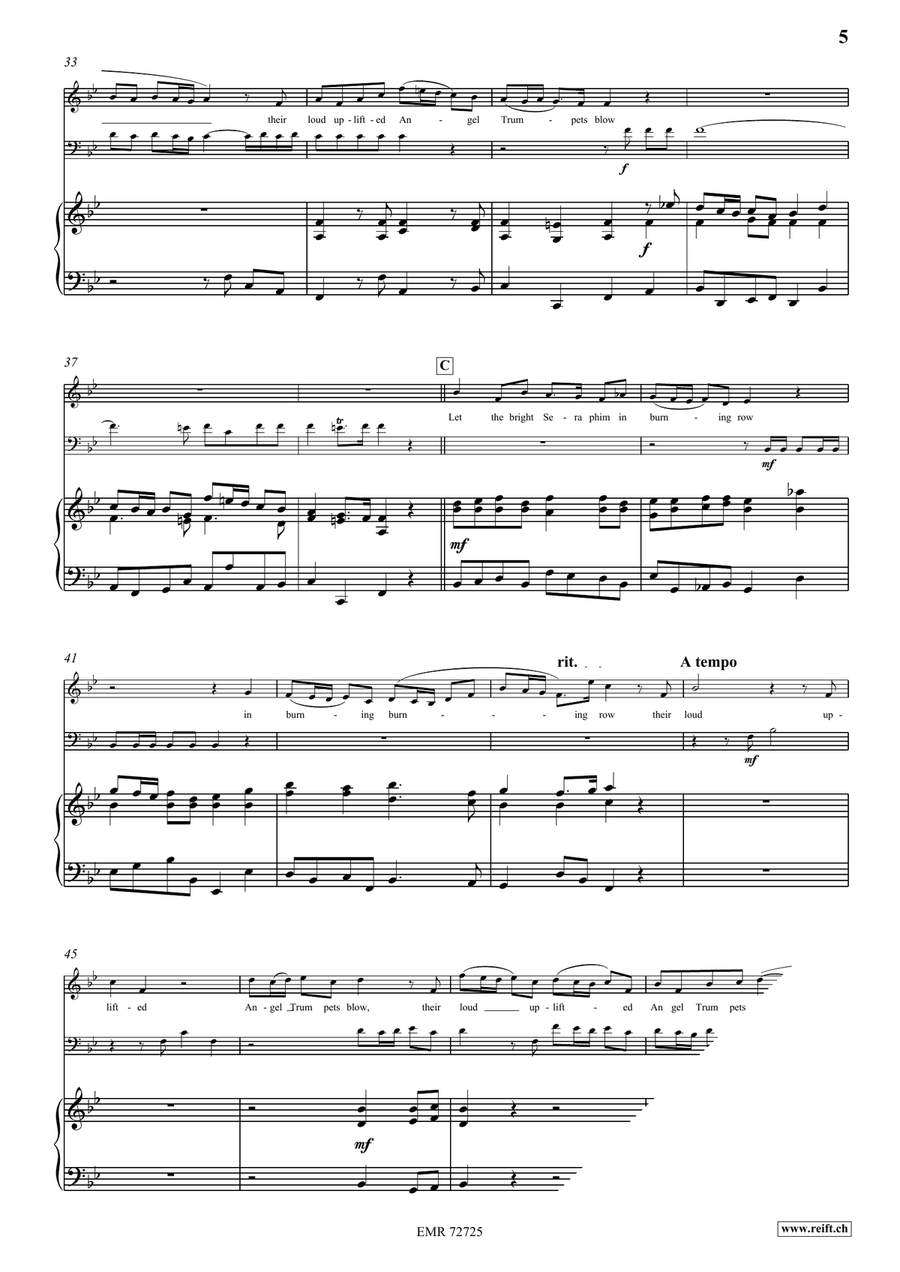 Let The Bright Seraphim Let The Bright Seraphim Cello scores gallery preview page 5
