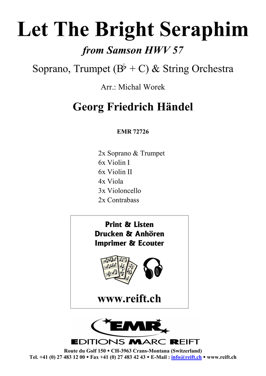Let The Bright Seraphim Let The Bright Seraphim String Orchestra scores gallery preview page 2
