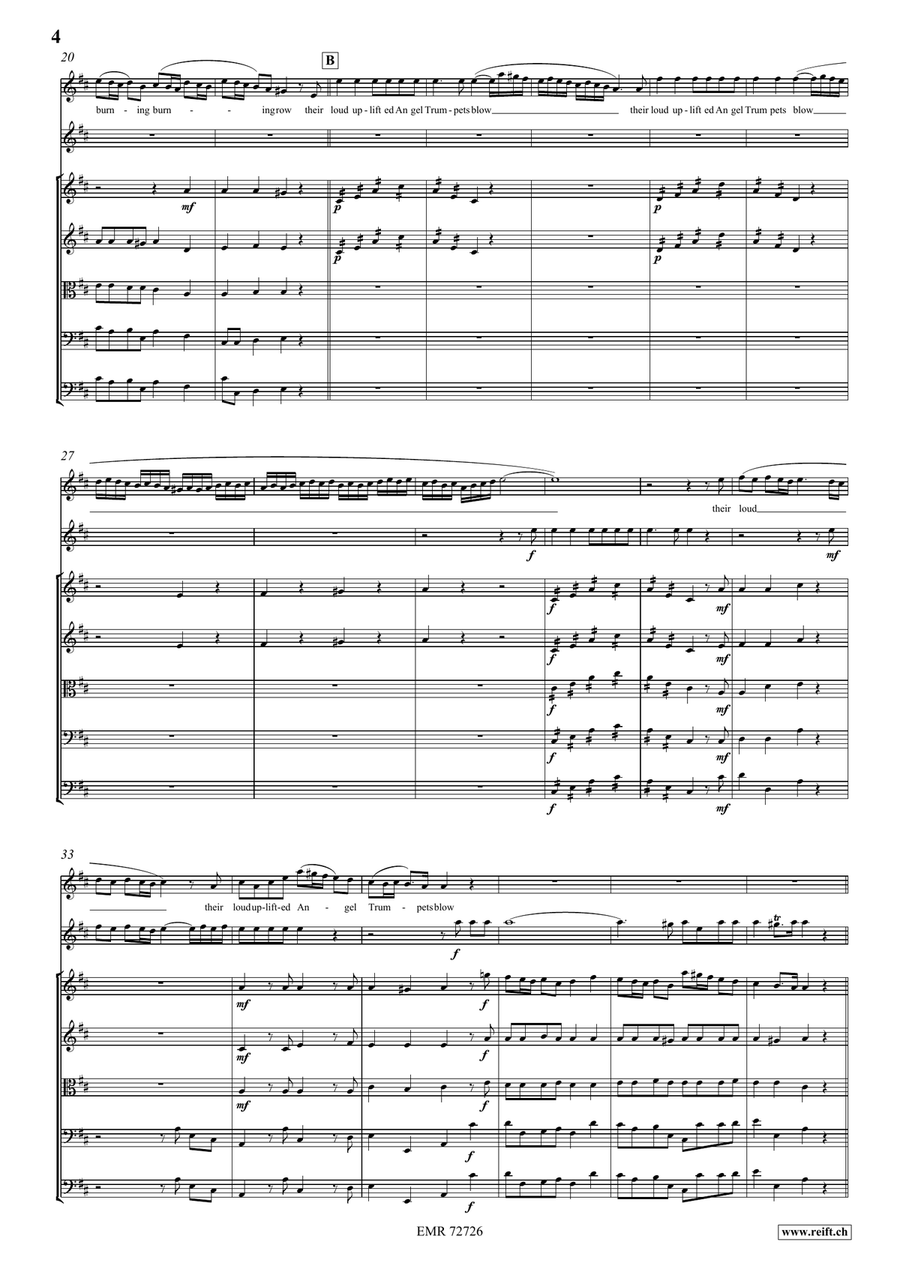 Let The Bright Seraphim Let The Bright Seraphim String Orchestra scores gallery preview page 4