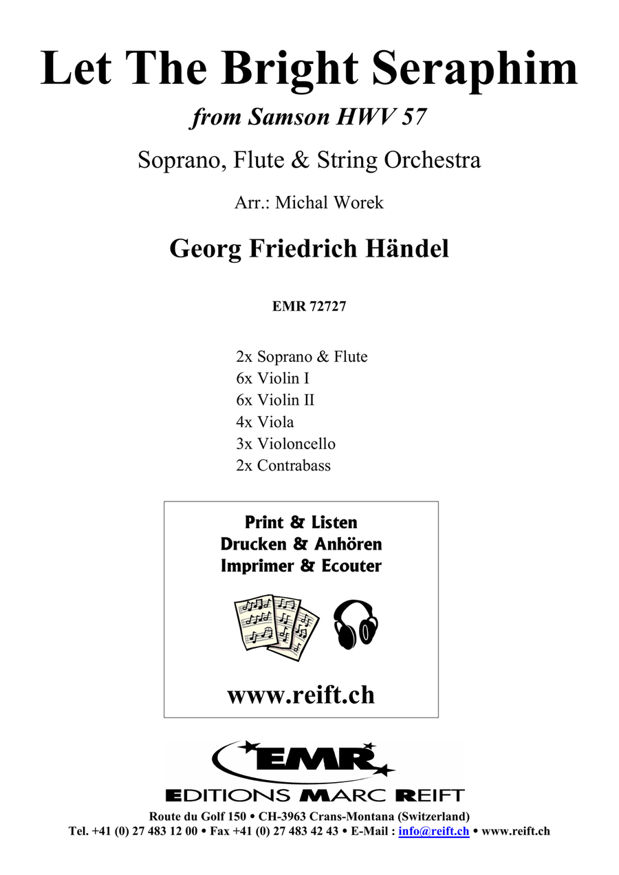 Let The Bright Seraphim Let The Bright Seraphim String Orchestra scores gallery preview page 2