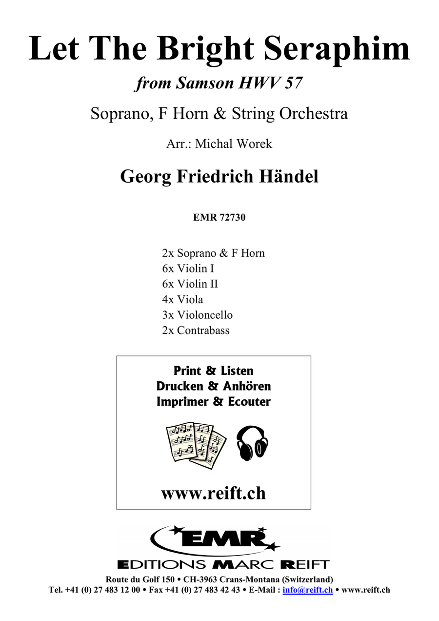 Let The Bright Seraphim String Orchestra scores gallery preview page 2