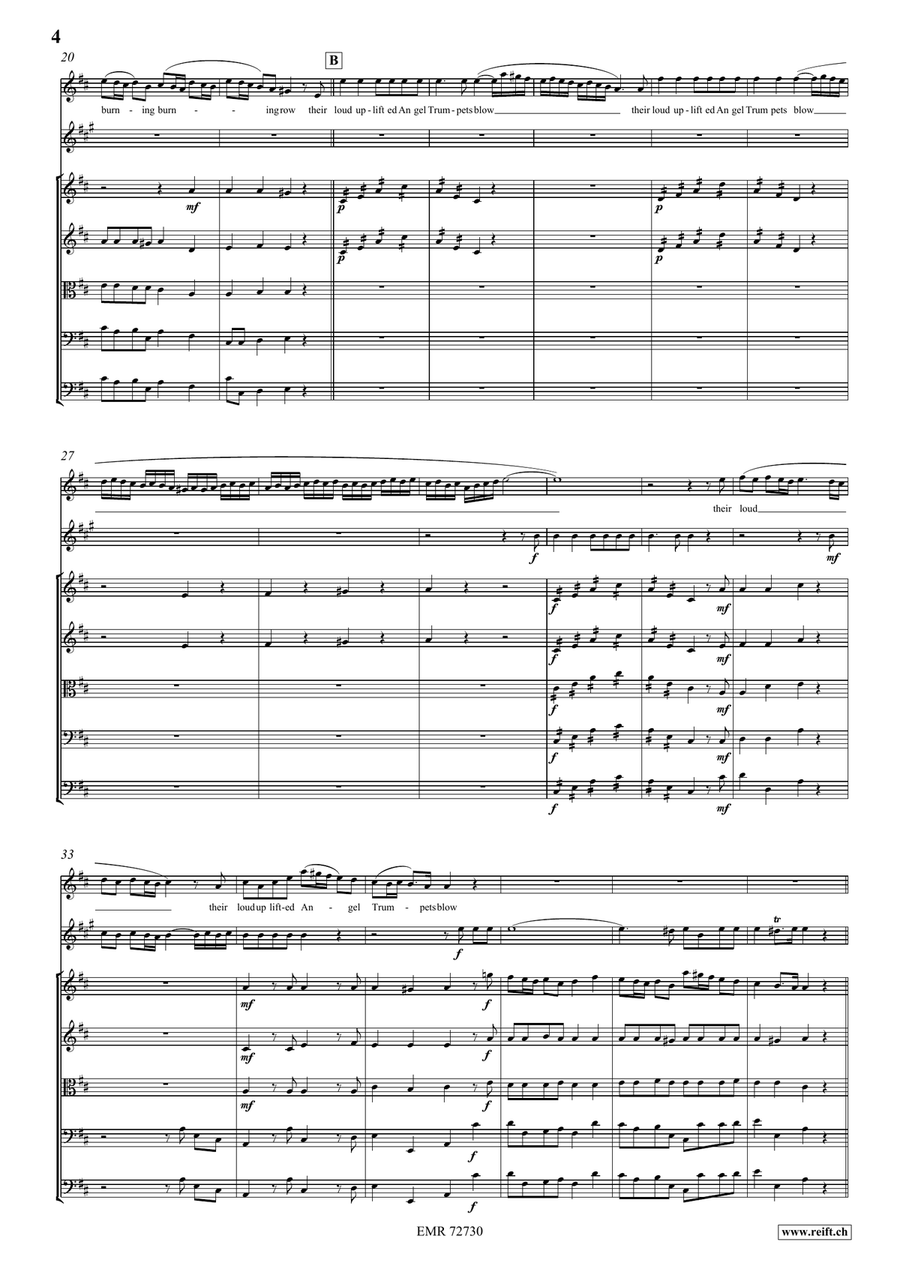 Let The Bright Seraphim String Orchestra scores gallery preview page 4