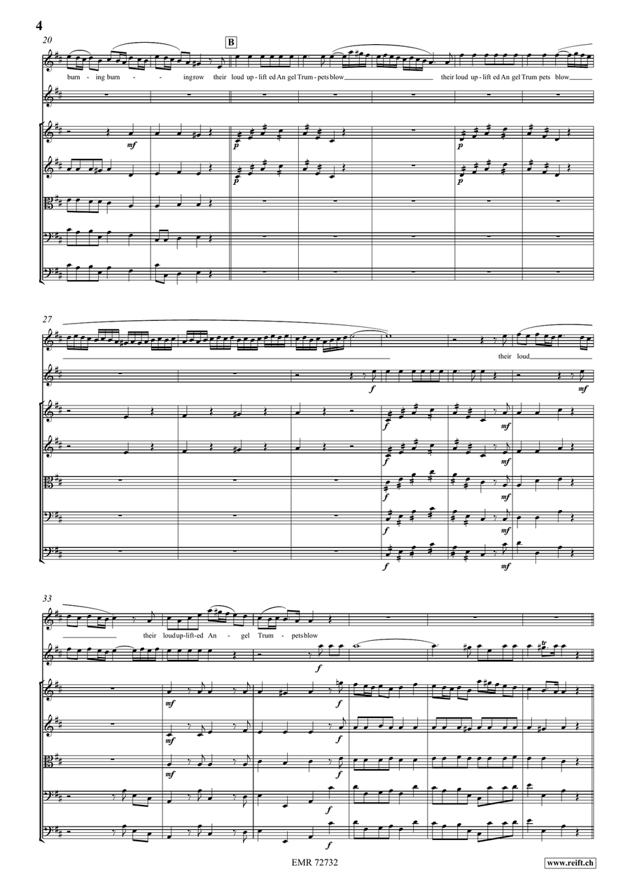 Let The Bright Seraphim Let The Bright Seraphim String Orchestra scores gallery preview page 4