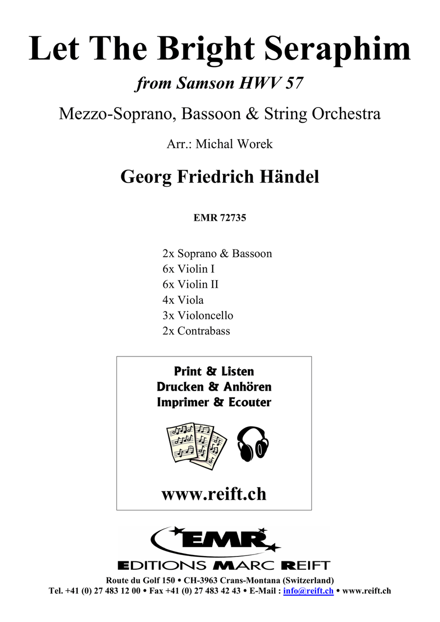 Let The Bright Seraphim Let The Bright Seraphim String Orchestra scores gallery preview page 2