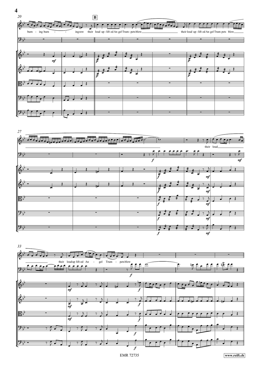 Let The Bright Seraphim Let The Bright Seraphim String Orchestra scores gallery preview page 4