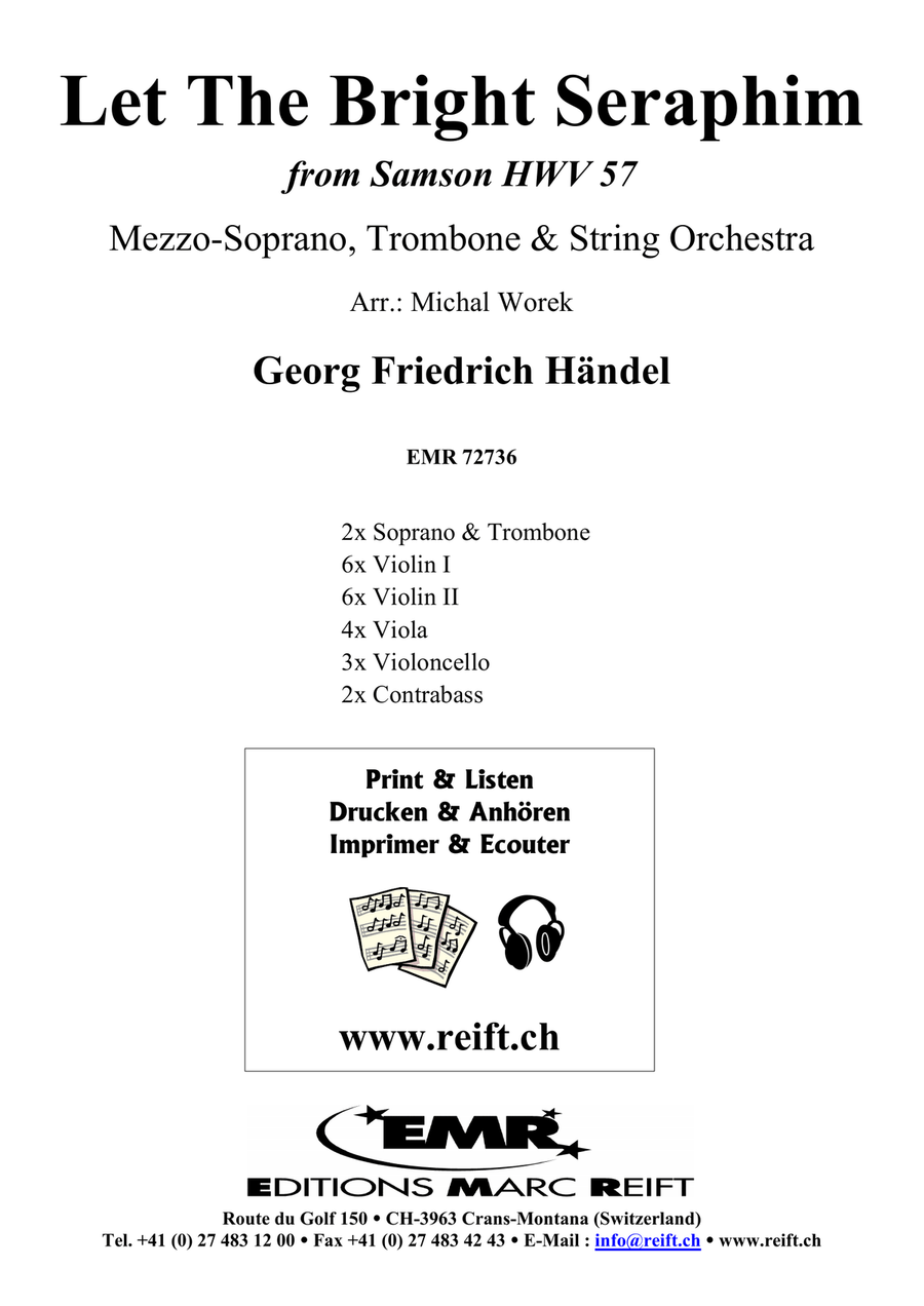 Let The Bright Seraphim Let The Bright Seraphim String Orchestra scores gallery preview page 2