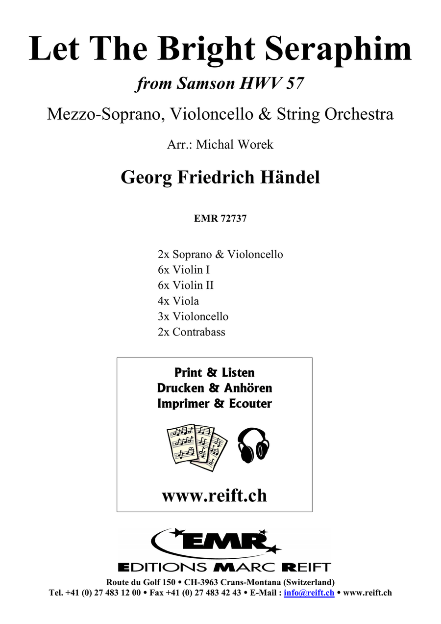 Let The Bright Seraphim Let The Bright Seraphim String Orchestra scores gallery preview page 2