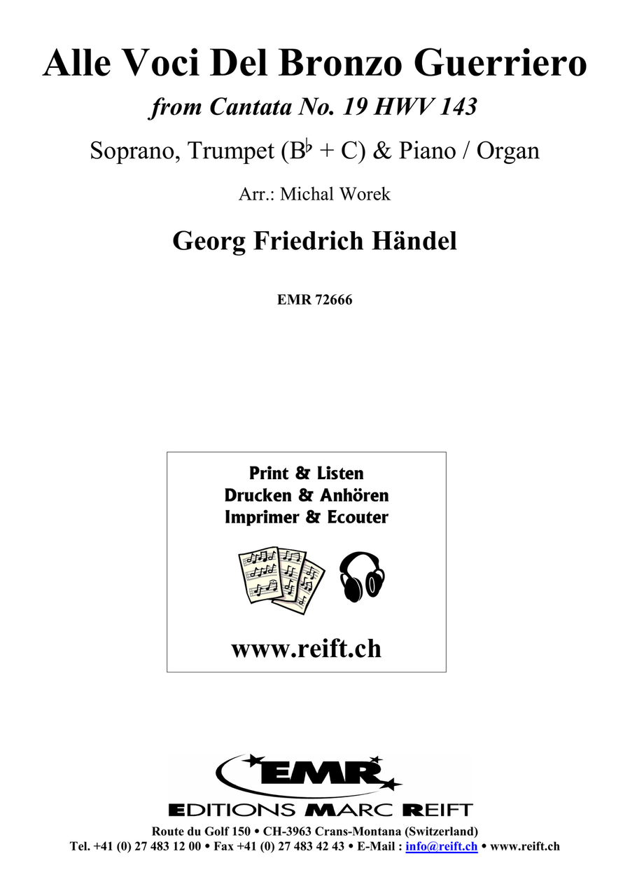 Alle Voci Del Bronzo Guerriero Trumpet scores gallery preview page 2