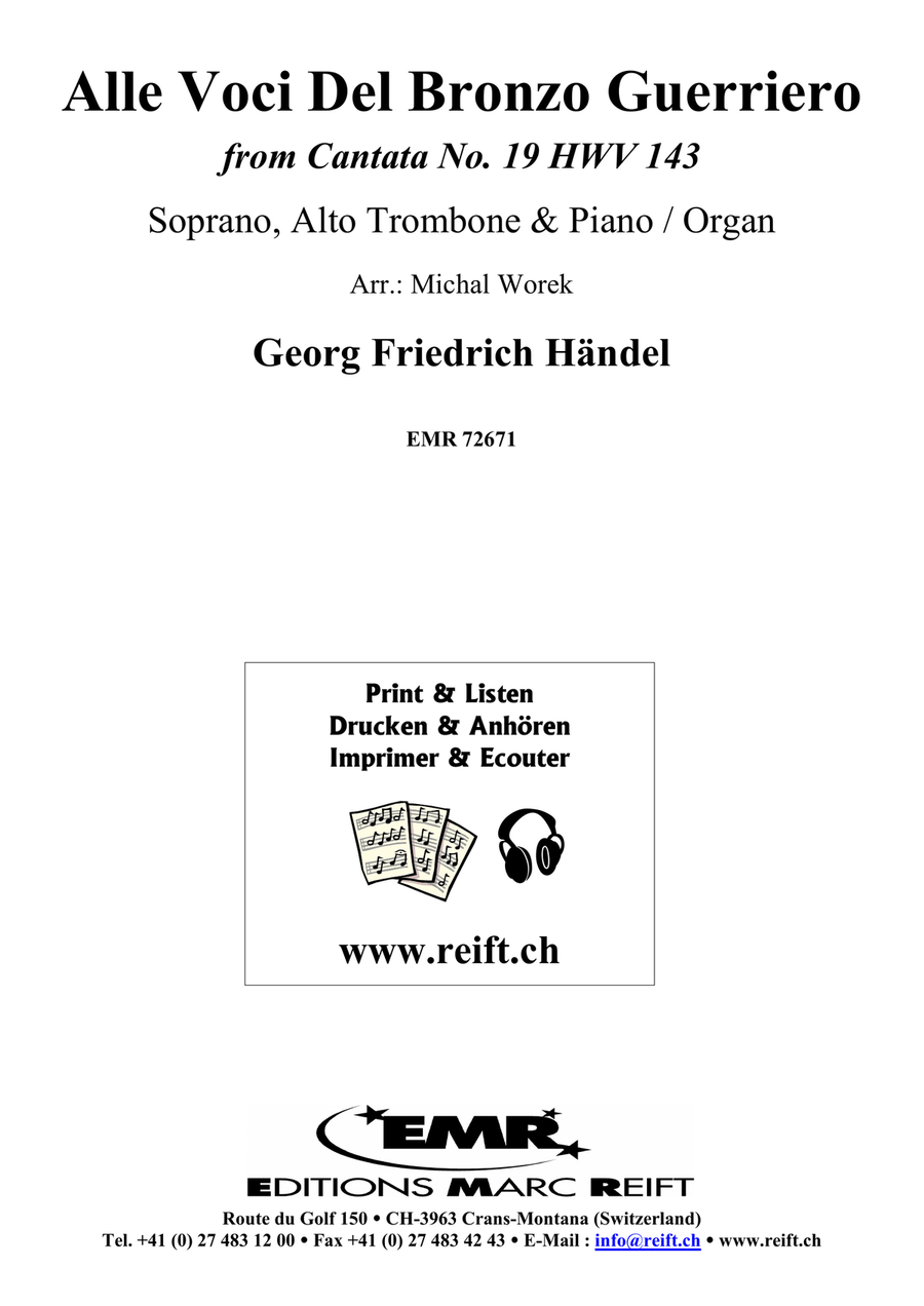 Alle Voci Del Bronzo Guerriero Trombone scores gallery preview page 2
