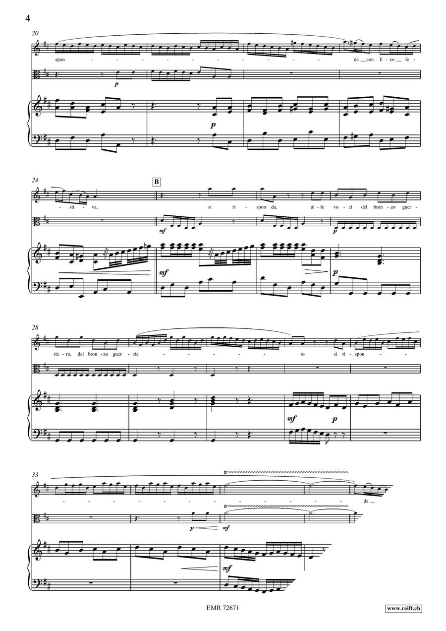Alle Voci Del Bronzo Guerriero Trombone scores gallery preview page 4