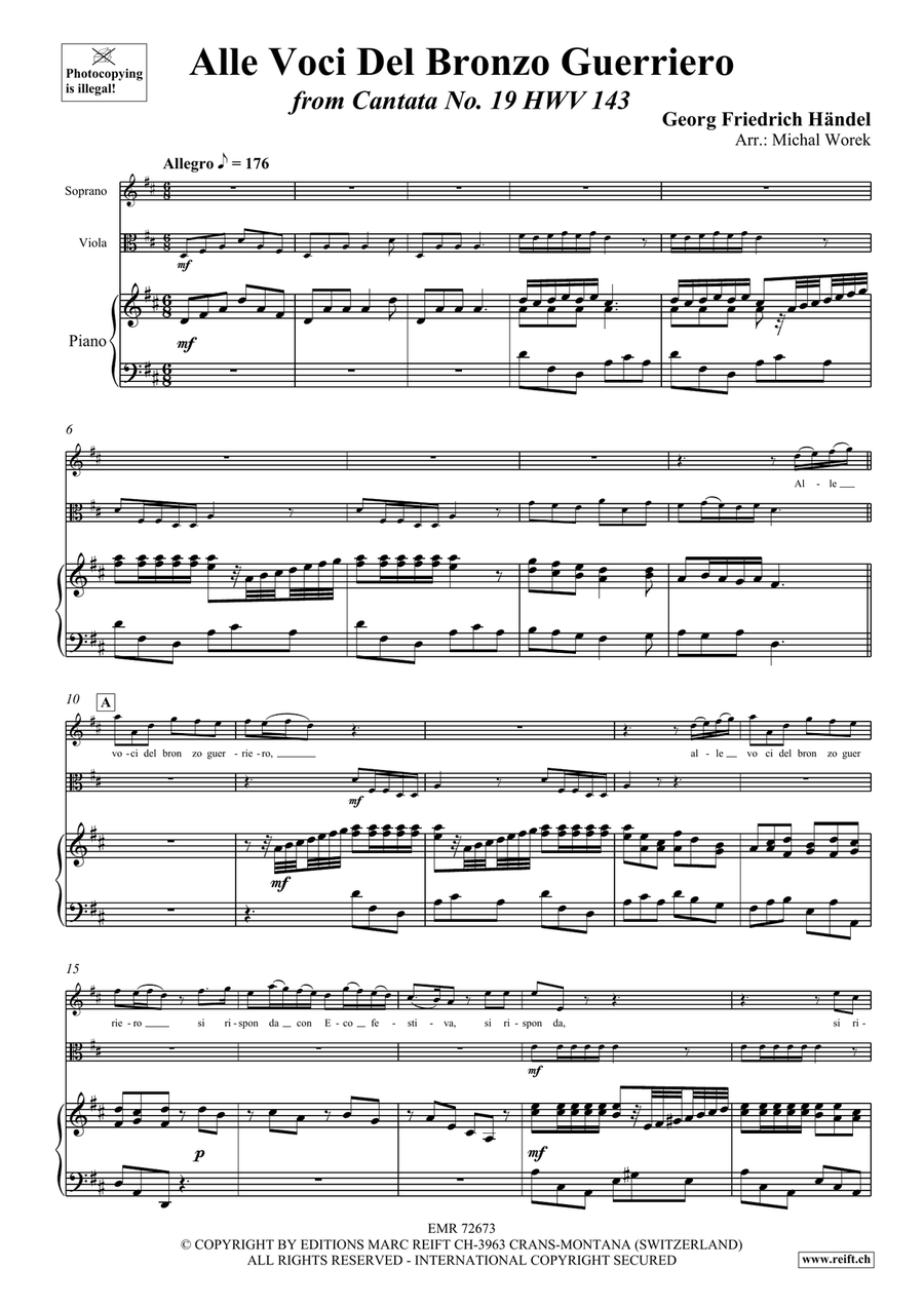 Alle Voci Del Bronzo Guerriero Viola scores gallery preview page 3