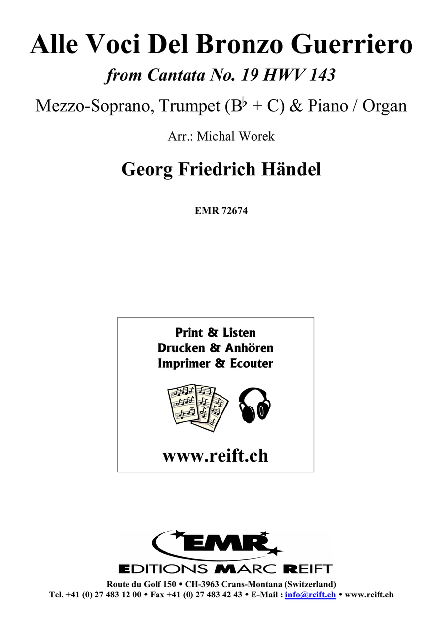 Alle Voci Del Bronzo Guerriero Trumpet scores gallery preview page 2