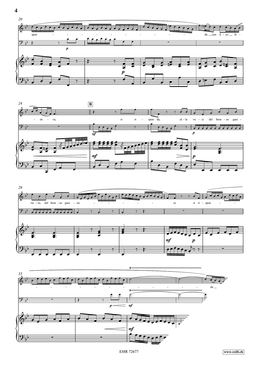 Alle Voci Del Bronzo Guerriero Cello scores gallery preview page 4