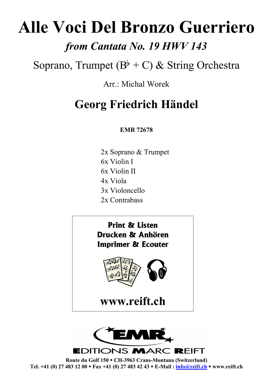 Alle Voci Del Bronzo Guerriero String Orchestra scores gallery preview page 2