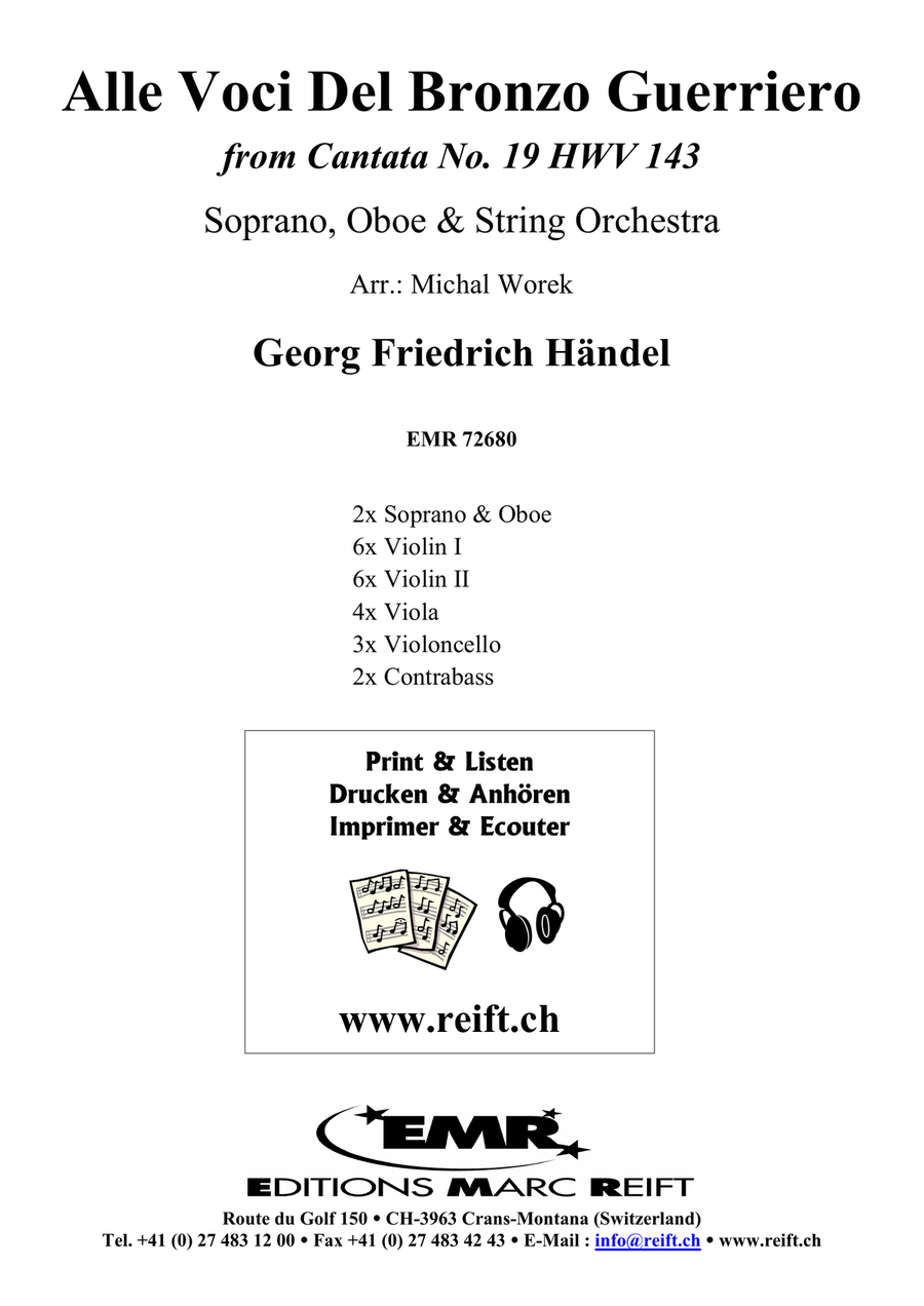 Alle Voci Del Bronzo Guerriero String Orchestra scores gallery preview page 2
