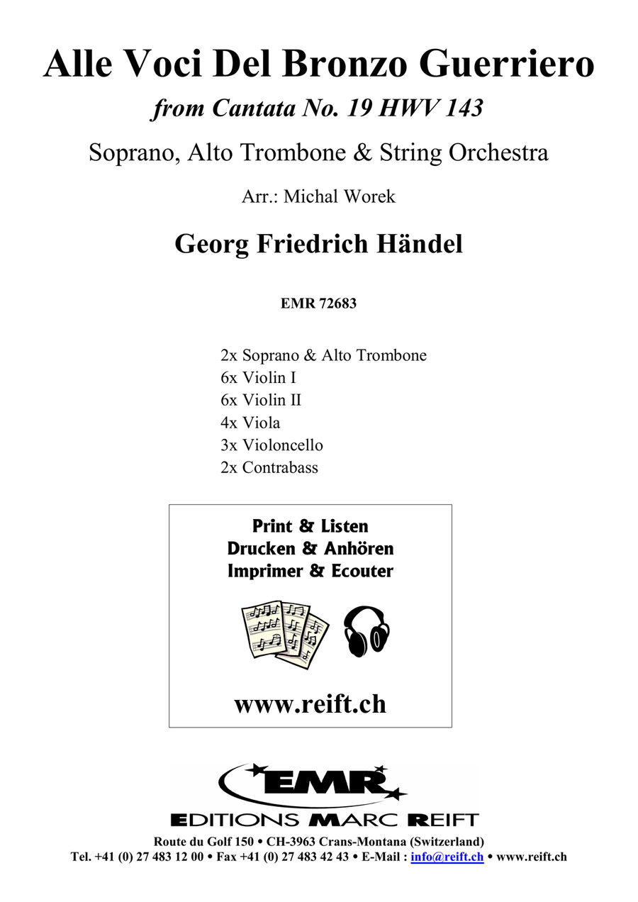 Alle Voci Del Bronzo Guerriero String Orchestra scores gallery preview page 2