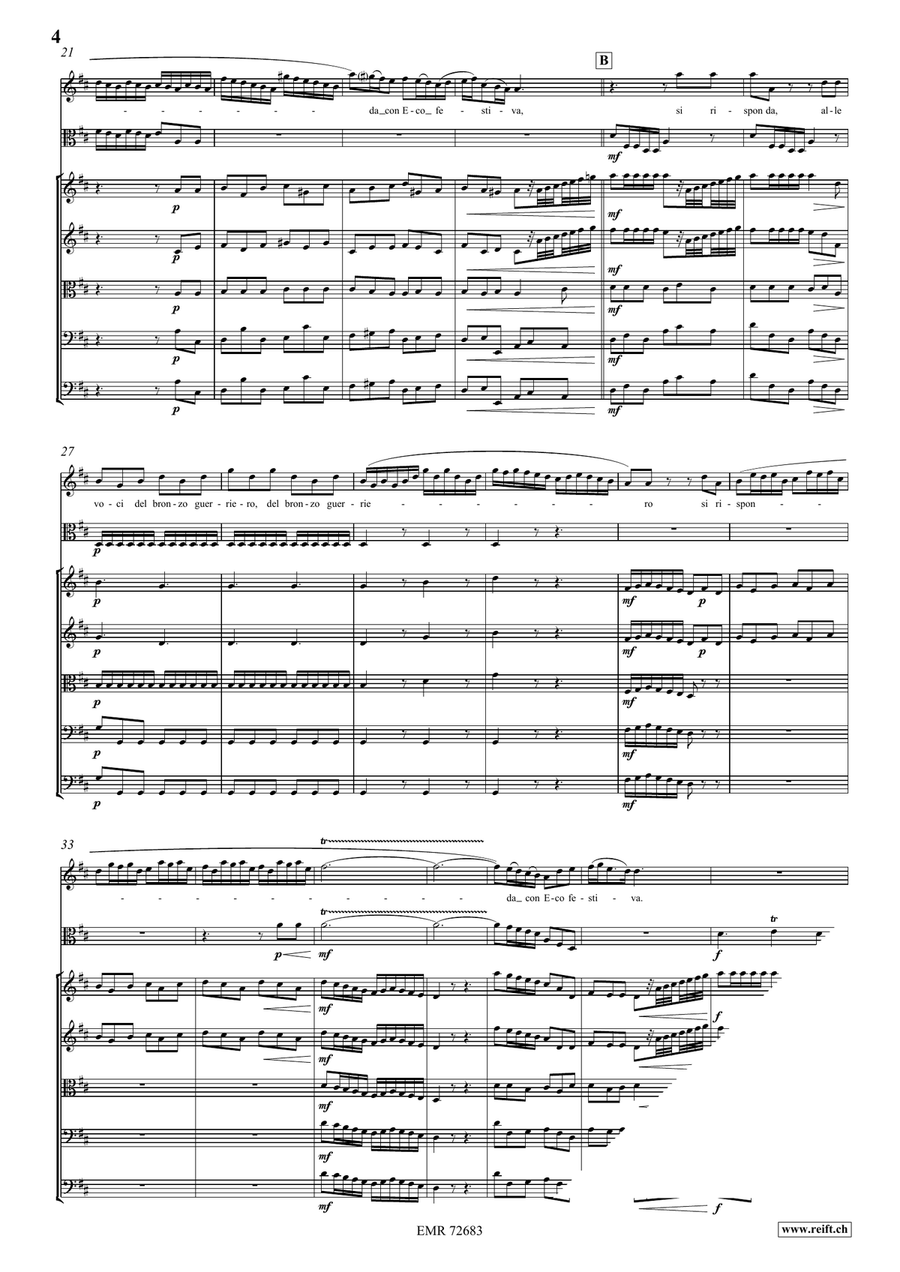 Alle Voci Del Bronzo Guerriero String Orchestra scores gallery preview page 4