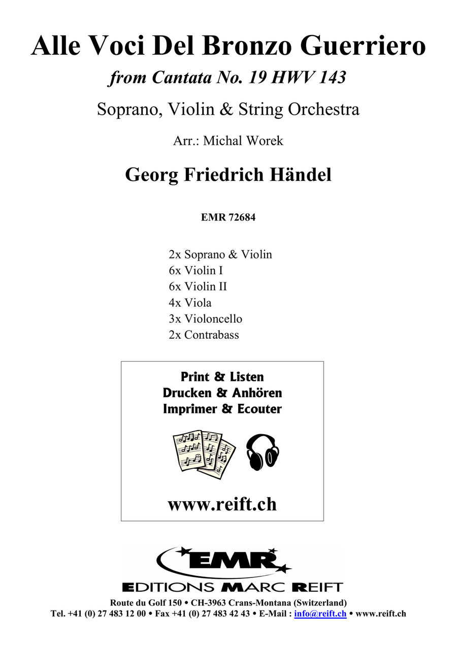 Alle Voci Del Bronzo Guerriero String Orchestra scores gallery preview page 2