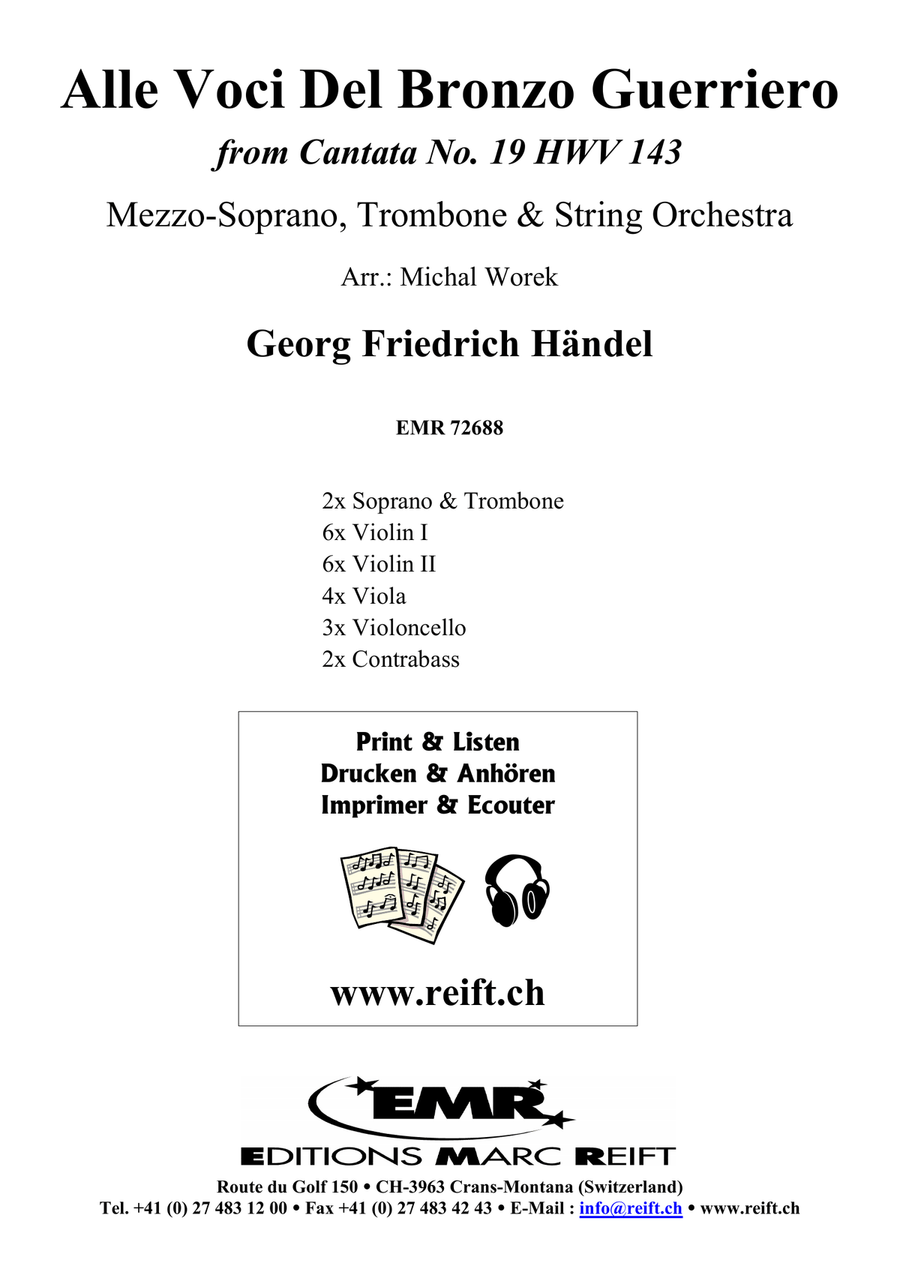 Alle Voci Del Bronzo Guerriero String Orchestra scores gallery preview page 2